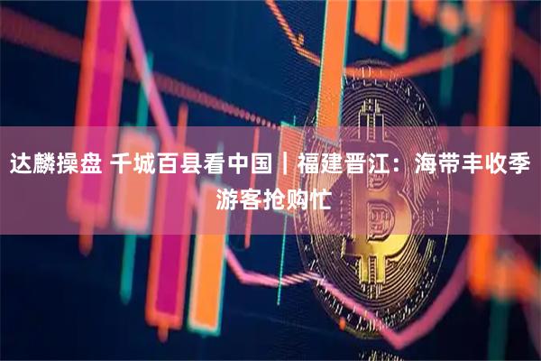 达麟操盘 千城百县看中国|福建晋江:海带丰收季 游客抢购忙